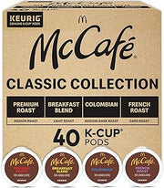 McCafe Classic Collection, Single-Serve Coffee K-Cup Pods, Classic Collection Variety Pack, 40 Count