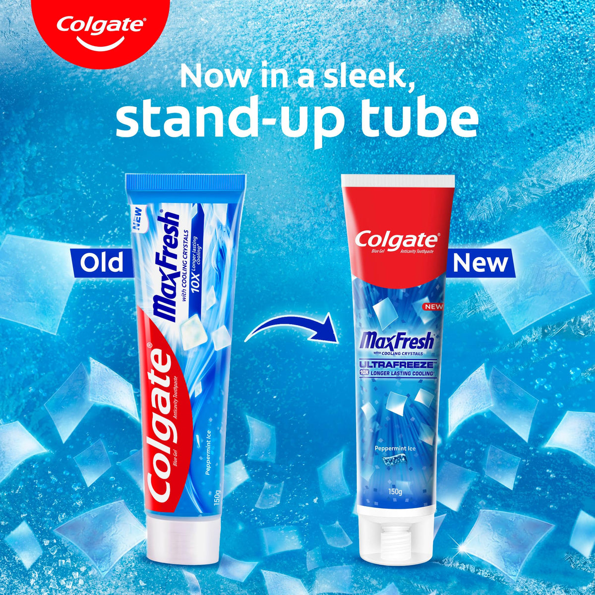 Maxfresh Blue Toothpaste - 150 g by Colgate – 5.29 Ounce (Pack of 1), Model 1611442