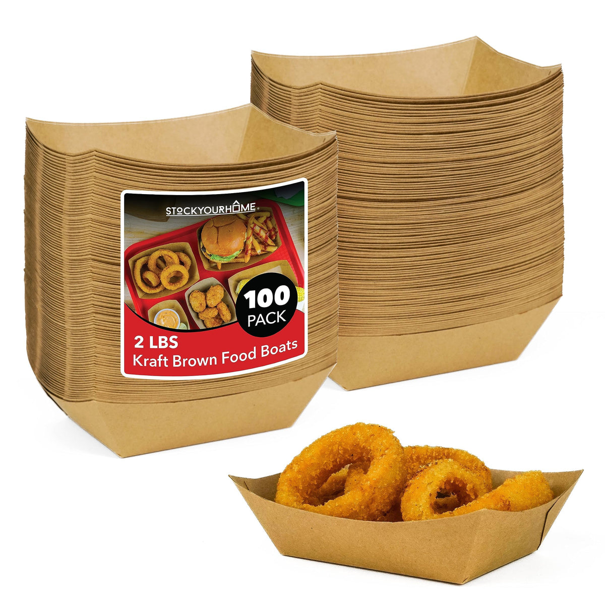 Stock Your Home 2 lb / 100 / 100.0 Serving Trays
