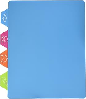 Cuisinart 4 Piece Cutting Mats with Stand, Multicolor