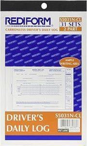 Rediform Driver's Daily Log