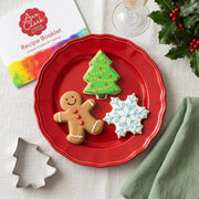 Ann Clark Cookie Cutters Christmas Set, 3 Piece Metal