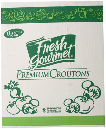 Premium Seasoned Croutons by Fresh Gourmet – 10 Pound, Model 74465
