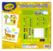 Washable Paint Kit by Crayola – CRAYONS, Black,Green,Purple, Model 54-0155