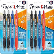 Paper Mate Profile Gel Pen, 4 / Pack (Pack of 2)