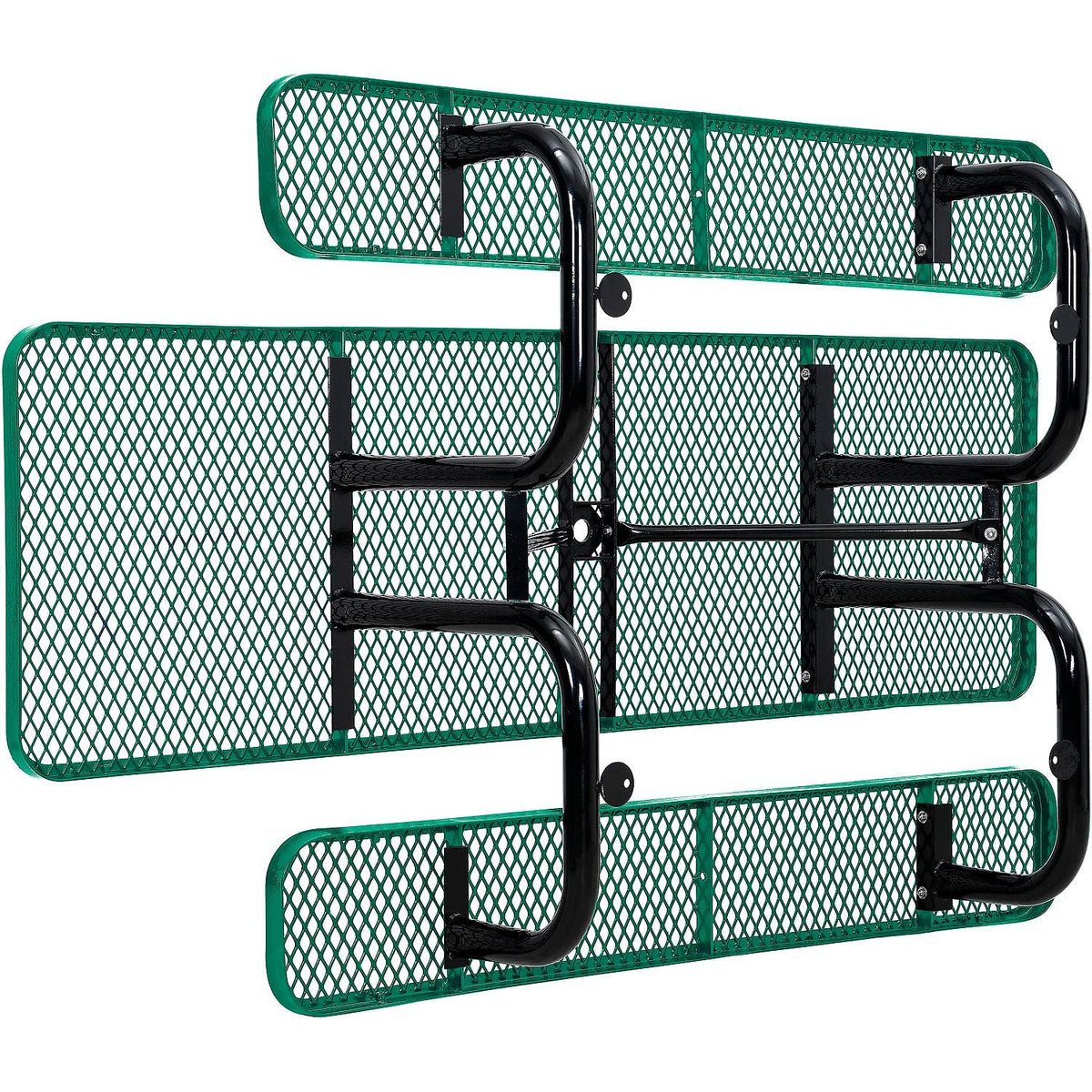 Global Industrial Green / 96"l X 60"w X 29.5"h / Industrial Picnic Tables