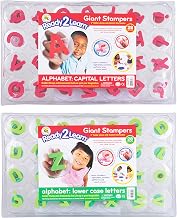Ready 2 Learn Giant Stampers, Uppercase & Lowercase Alphabet
