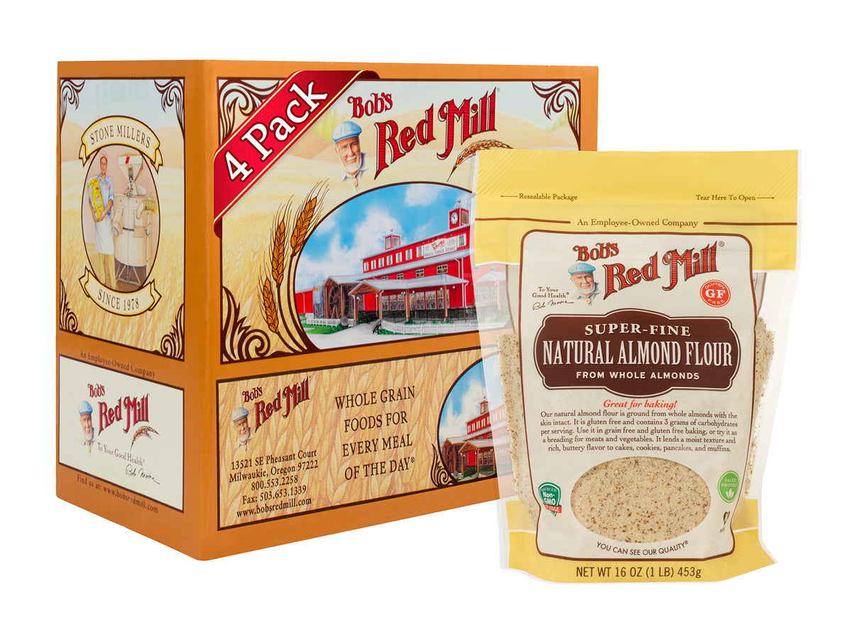 Bob's Red Mill 64 Ounce (Pack of 1) / Resealable / 1 Almond