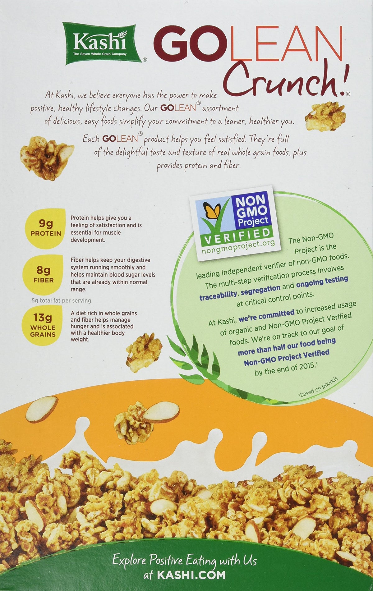 Kashi Honey Almond / 14 Ounce (Pack of 2) / 1 Cold Cereal