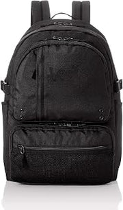 Lee Backpack, Embroidered Logo, Many Pockets, Lightweight, Multi-functional, Can Store Laptops, Black