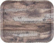 Cambro 1418DC825 Décor Series Camtray 14" x 18" Dark Oak Case of 12
