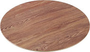 Yanco Wooden Tray MELAMINEWARE 12' Round Tray Box of 12