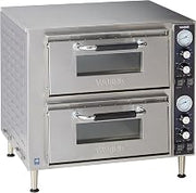 Waring Pizza Oven with Independent Double-Deck & 18" Pizza Deck