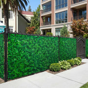 Ligustrum Ficus Double-Sided Scenic Fence Screen (6ft x 50ft) by FenceScreen – 6ft x 50ft, Vinyl, Green, Model 210-5850-LFH