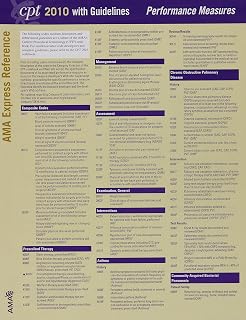 CPT 2010 Express Reference Coding Card Performance Measures