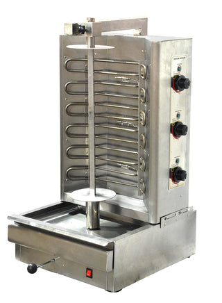 33" Adjustable Electric Stainless Steel Vertical Broiler Gyro 66 lb by Omcan – 66.0 pounds, steel, Model 20369