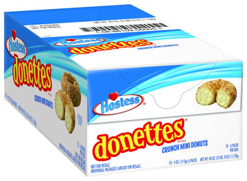 Donettes Mini Donuts by Hostess – 10 Count (Pack of 1)
