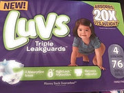 Luvs Diapers Size 4 76 Count