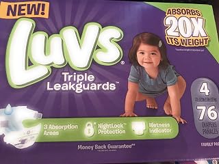 Luvs Diapers Size 4 76 Count