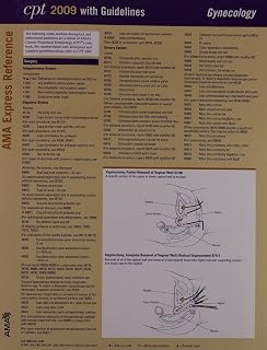 CPT 2009 Express Reference Coding Card Gynecology