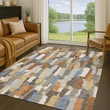 Addison Rugs Chantille ACN2437 Chocolate 5' x 7'6" Indoor/Outdoor, Machine Washable, Easy Clean, Non Shedding, Bedroom, Living Room, Dining Room, Kitchen, Patio Rug