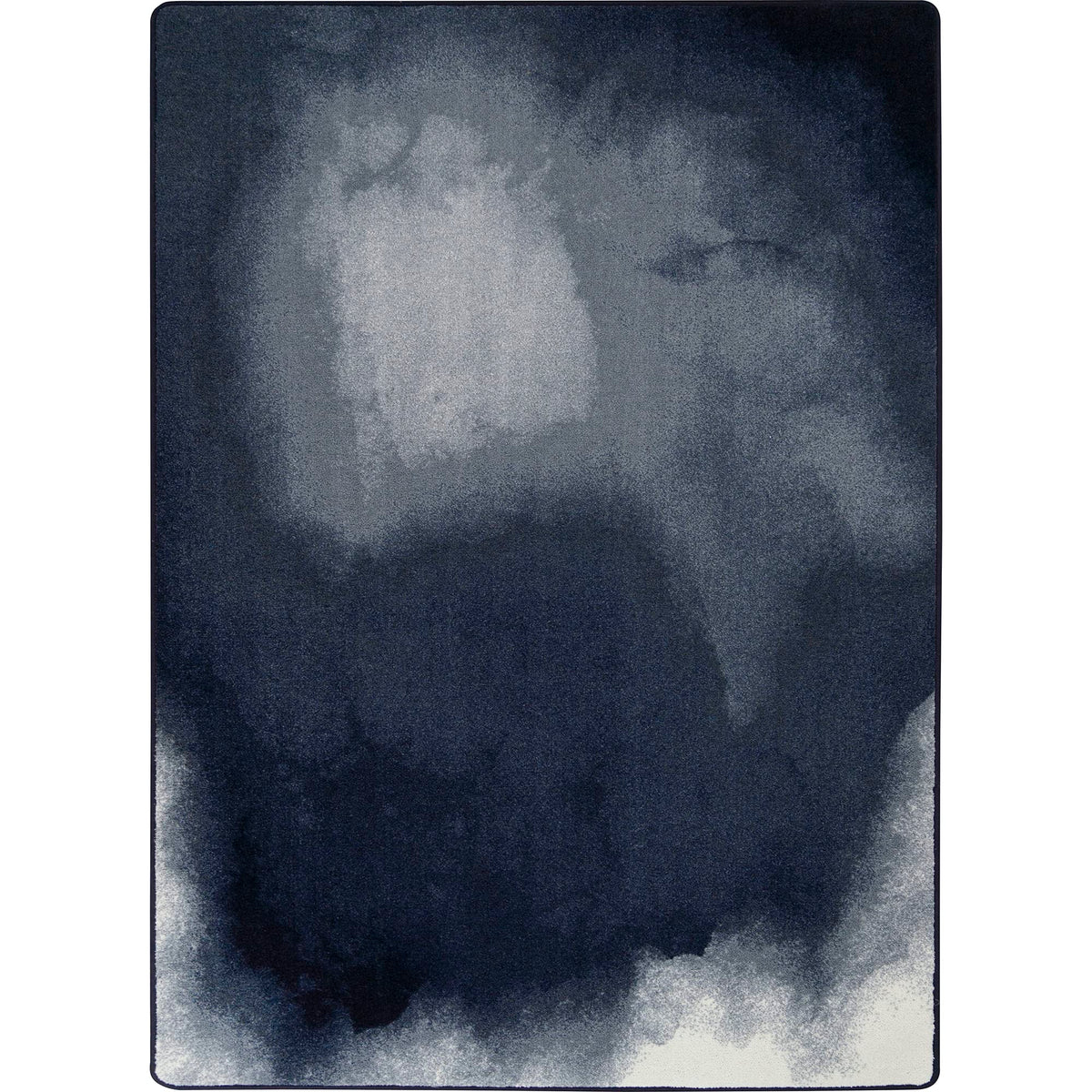 Deep End 10'9" x 13'2" Area Rug in Color Blue by Joy Carpets – 10'9" x 13'2" (Rectangular), Nylon, Blue, Model 2133G-01