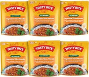 Tasty Bite Vegetable Tikka Masala, 10 Ounce, Pack of 6, Ready to Eat, Microwavable Entree, Vegetables Simmered With Cashews (Packaging may vary)
