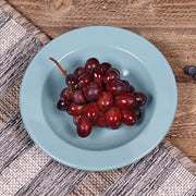 Elite Global Solutions DB878C-CB Round Rim Pasta/Soup Bowl, 9" Dia. x 1 3/8" h., Melamine, Cameo Blue (Pack of 6)