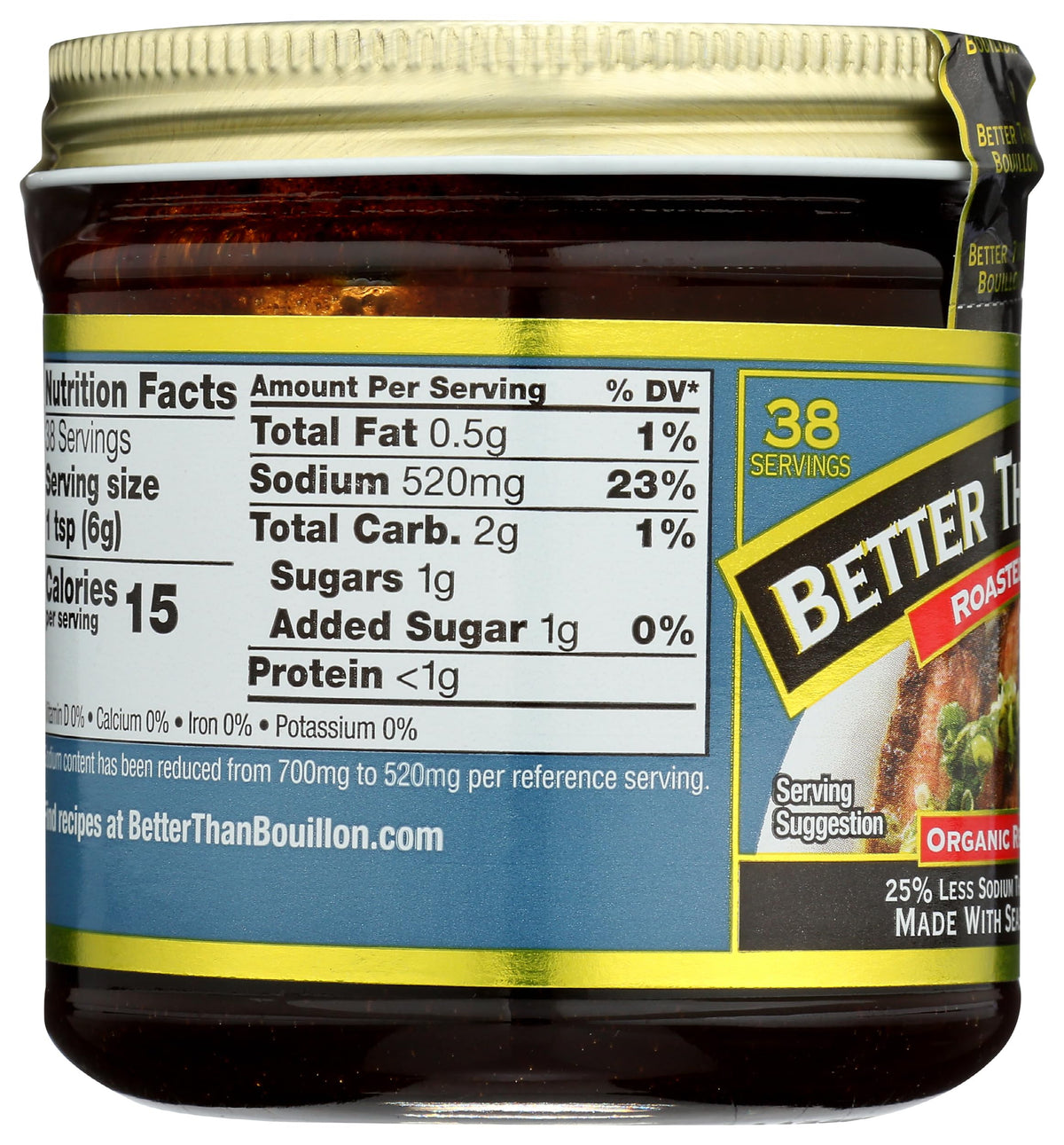 Bouillon Base Beef Roasted Organic, 8 Ounce by Better Than Bouillon – 8 Ounce (Pack of 1), Model 0098308227731