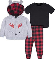 Gerber Baby & Toddler Boys 2 Piece Terry Zip Hoodie & Joggers Set