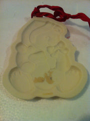 Holiday Teddy Bear Cookie Press by Lenox – Other, White