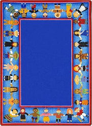 Joy Carpets Children of Many Cultures Rug, Multi, 7'8" x 10'9"