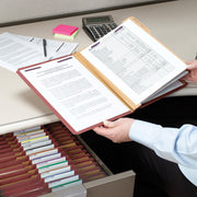 SMEAD Red / 1 / Letter Top Tab Classification Folders