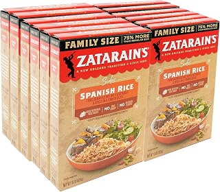 Zatarain's Family Size Spanish Rice, 15 oz (Pack of 12)