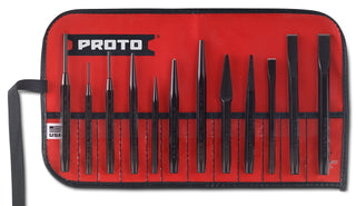 12 Piece Punch Chisel Set by STANLEY – One Size, Blend, Multi, Model J2S2