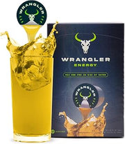 Wrangler Energy by Java House Liquid Energy Drink Pods, Pack of 12 | Single Serve Concentrate, Peel and Pour, Lightly Sweet Tangy Energy