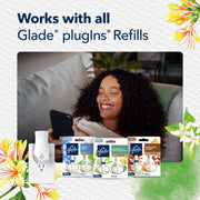 PlugIns Air Freshener Refills by Glade – 3.35 Fl Oz (Pack of 1), Blue, Model 376349