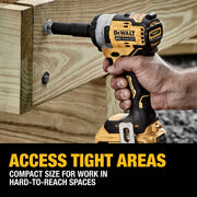 20V MAX Cordless Impact Driver and Impact Wrench Combo () by DEWALT – Black, Yellow, Model DCK242D2