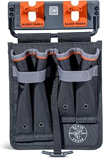 KLEIN TOOLS BC531S Mini Apron, BWC S-Hook Compatible, Tool Storage with Tape Thong and Stackable Design