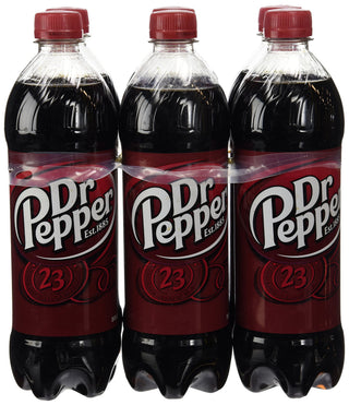 6 PK, 24 Fl oz Bottles by Dr Pepper – 24 Fl Oz (Pack of 6), Pack of 6