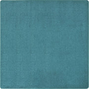 Endurance Solid Colored Area Rug in Color Mint by Joy Carpets – 6' x 6' (Square), Polyester, Mint, Model 80P-05
