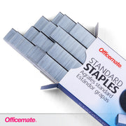 Standard Staples by Officemate – 5 Boxes (Pack of 2), 20 pounds, Alloy Steel, Silver, Pack of 2