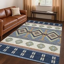 Addison Rugs Chantille ACN2541 Navy 9' x 12' Indoor/Outdoor, Machine Washable, Easy Clean, Non Shedding, Bedroom, Living Room, Dining Room, Kitchen, Patio Rug