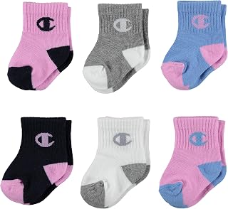 Champion baby-boys Brand Infant Quarter Socks