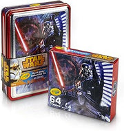 Crayola Star Wars Darth Vader Collectible Tin, Crayons Toy (64 Count)