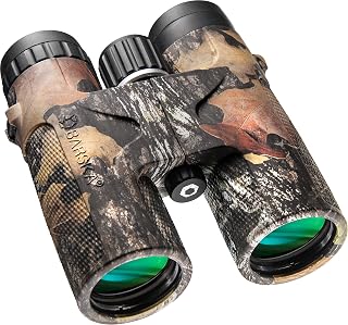 Barska Blackhawk 42mm Binoculars – Waterproof Fogproof, BAK-4 Prism, Multi-Coated Optics, Rugged Rubber Armor, for Hunting, Bird Watching & Outdoor Use