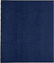 Blueline MiracleBind™ Notebook, Refillable, Lizard-Like Hard Cover, 11" x 9-1/16", 150 Ruled Pages, Indigo Blue (AF11150.82)