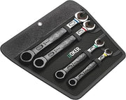 Wera Joker Combi Ratchet Spanner Set of 4 in a Roll WER020020