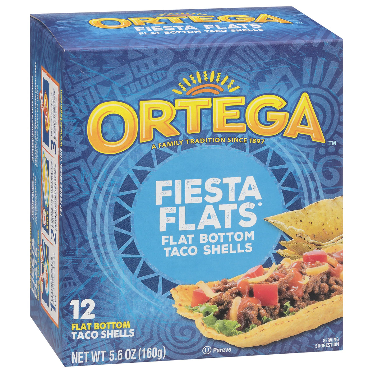 Ortega Flats / 12 Count (Pack of 3) / 1 Tortilla