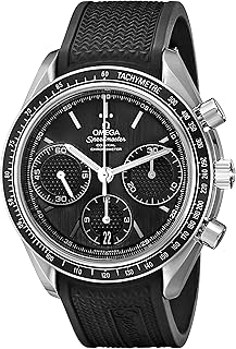 Omega Men's 32632405001001 Speed Master Analog Display Automatic Self Wind Black Watch